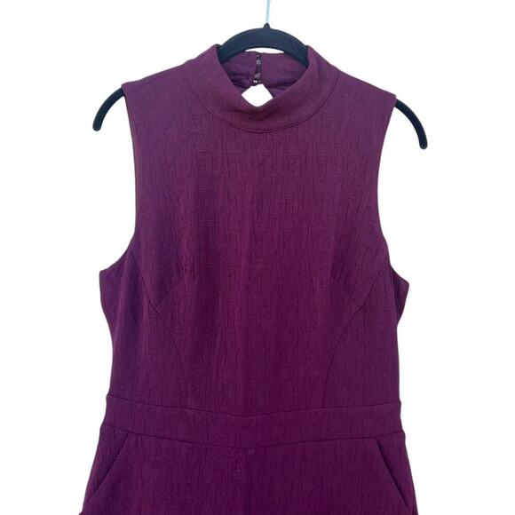 NWT Anthropologie Eva Franco Charley Sleeveless Jumpsuit Plum Size Small - Picture 6 of 11